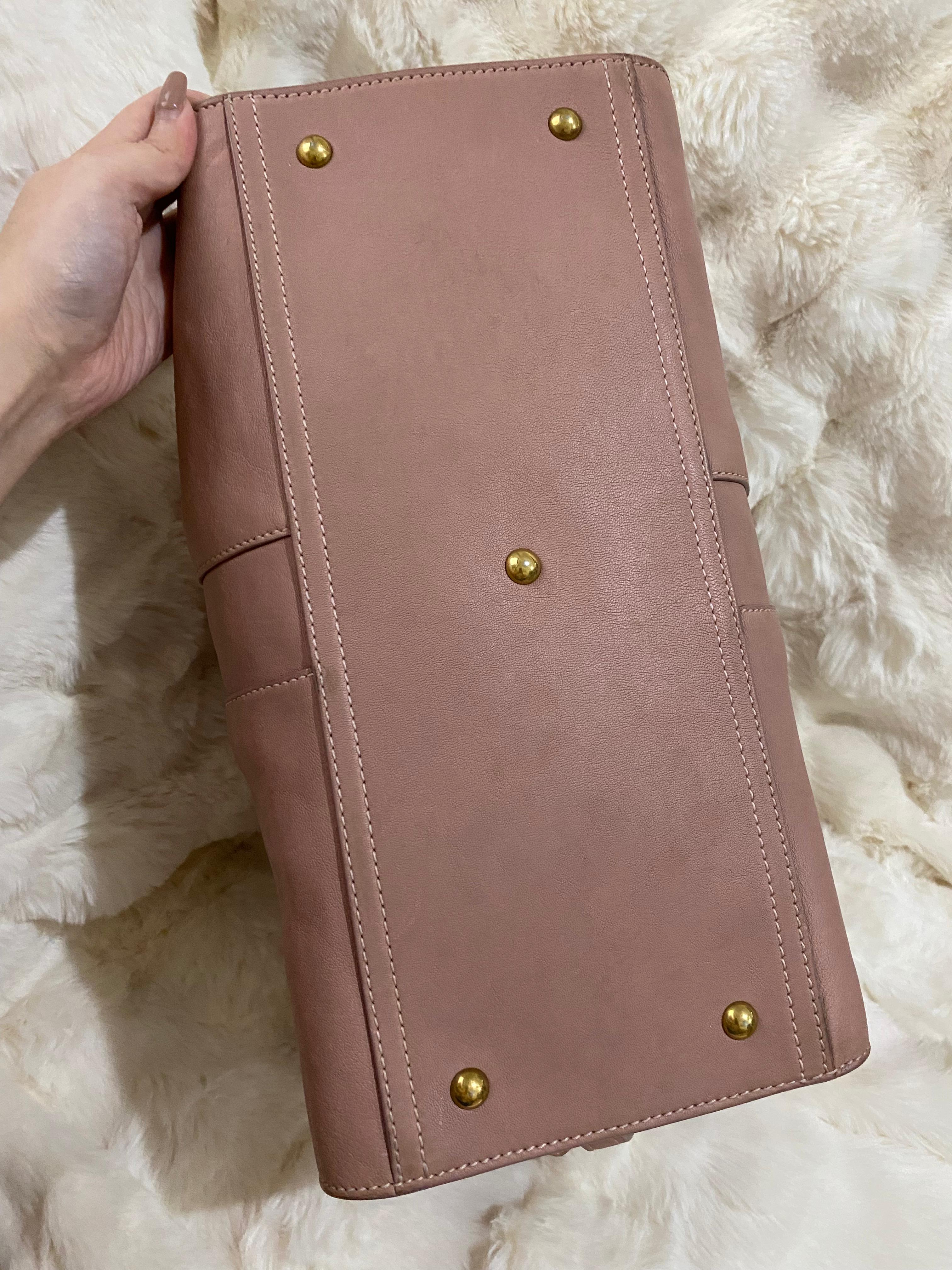 Yves Saint Laurent Y Cabas Chyc Old Rose Handbag