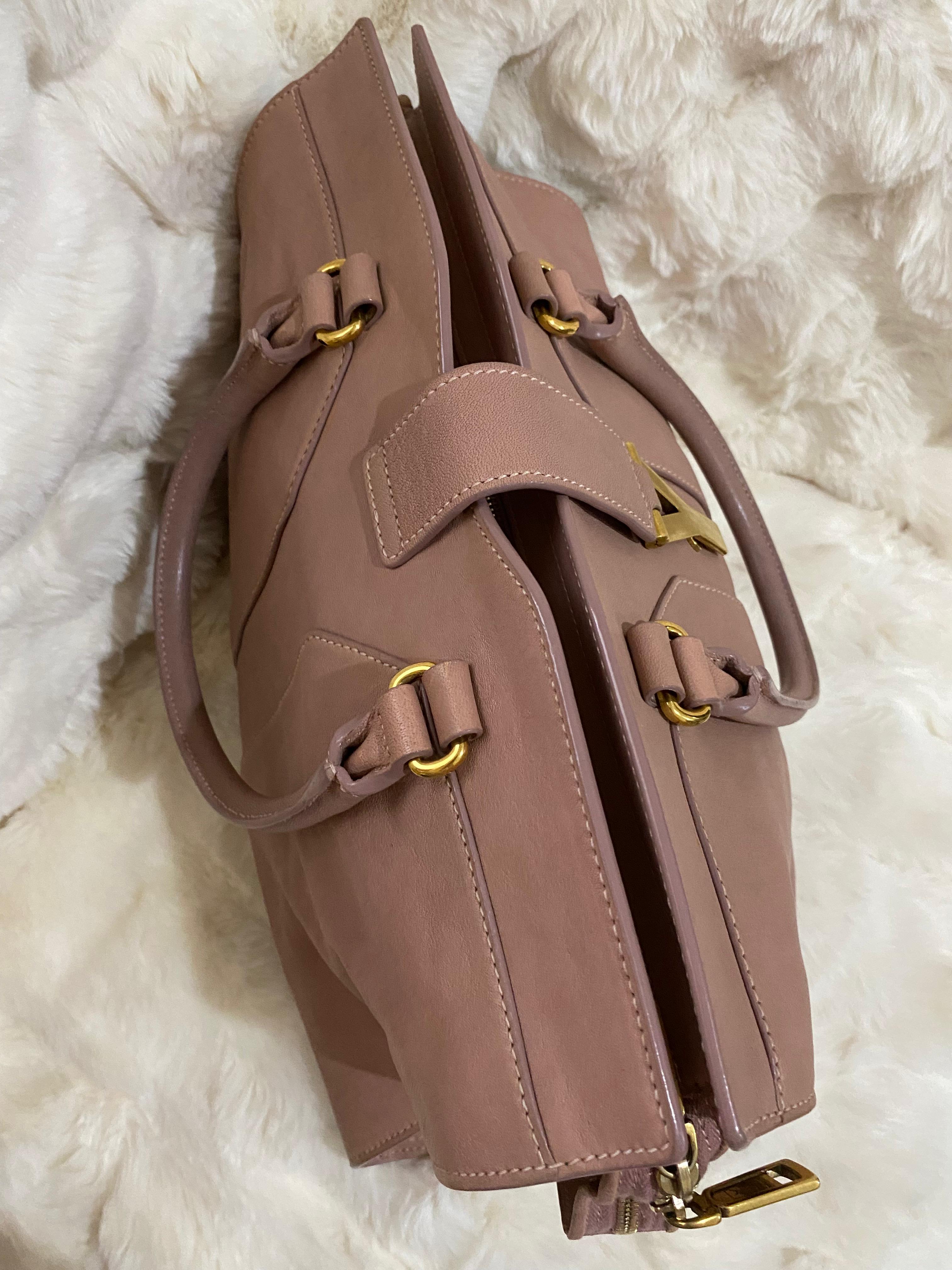 Yves Saint Laurent Y Cabas Chyc Old Rose Handbag