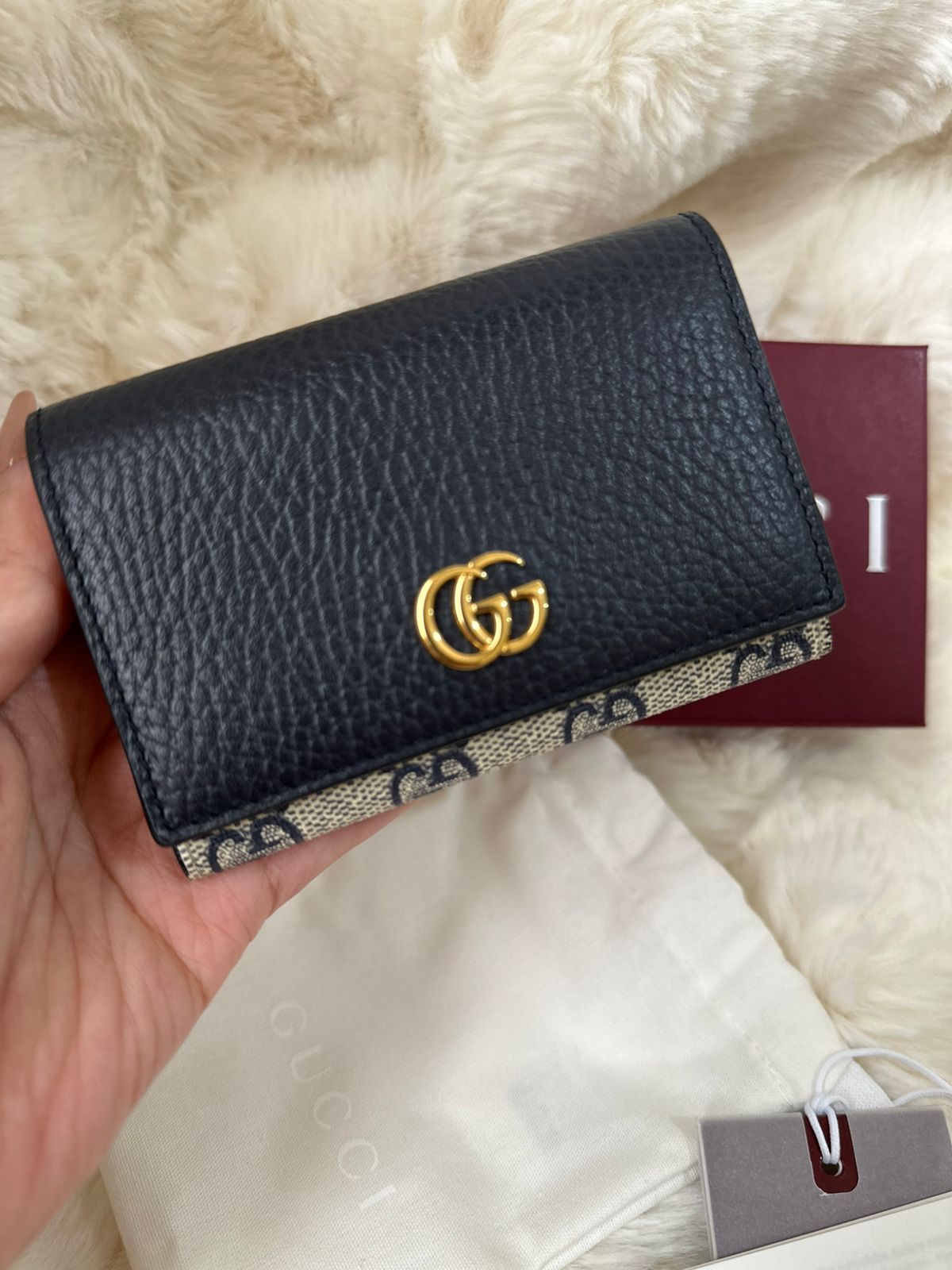 GUCCI GG Marmont Card Case Wallet