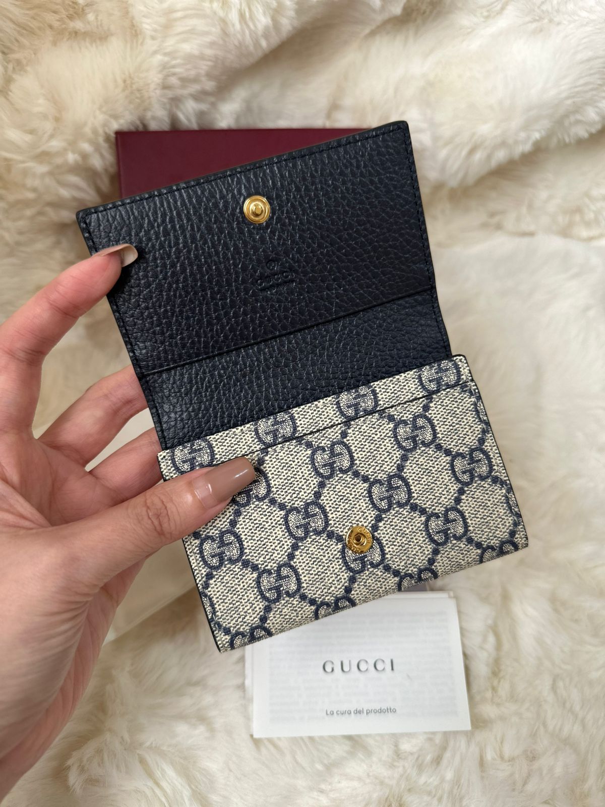 GUCCI GG Marmont Card Case Wallet