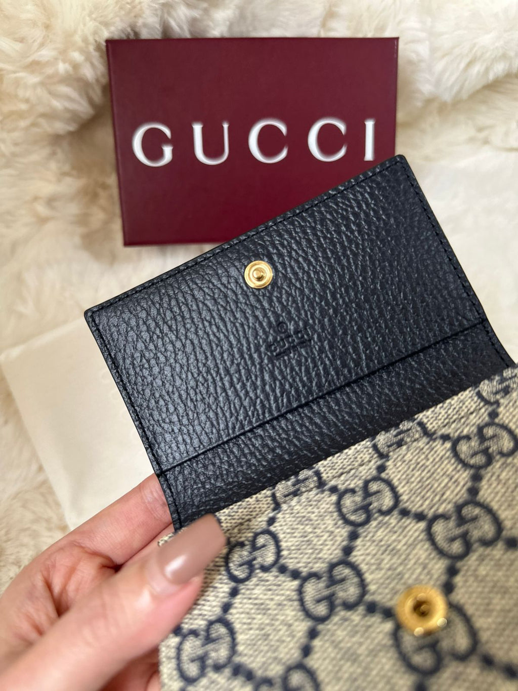GUCCI GG Marmont Card Case Wallet