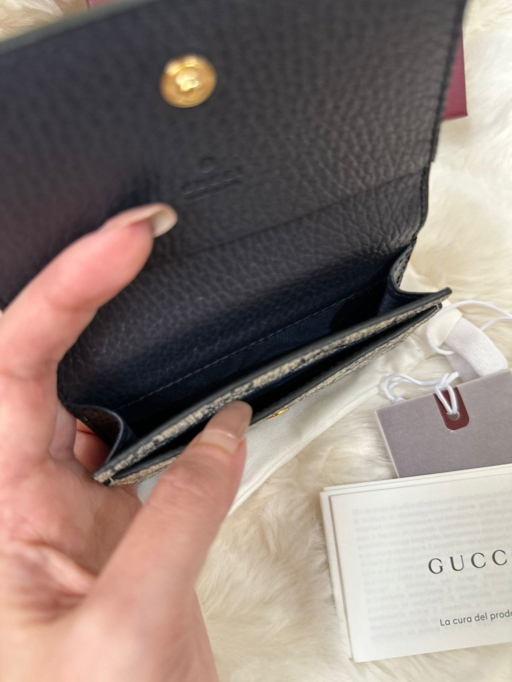 GUCCI GG Marmont Card Case Wallet