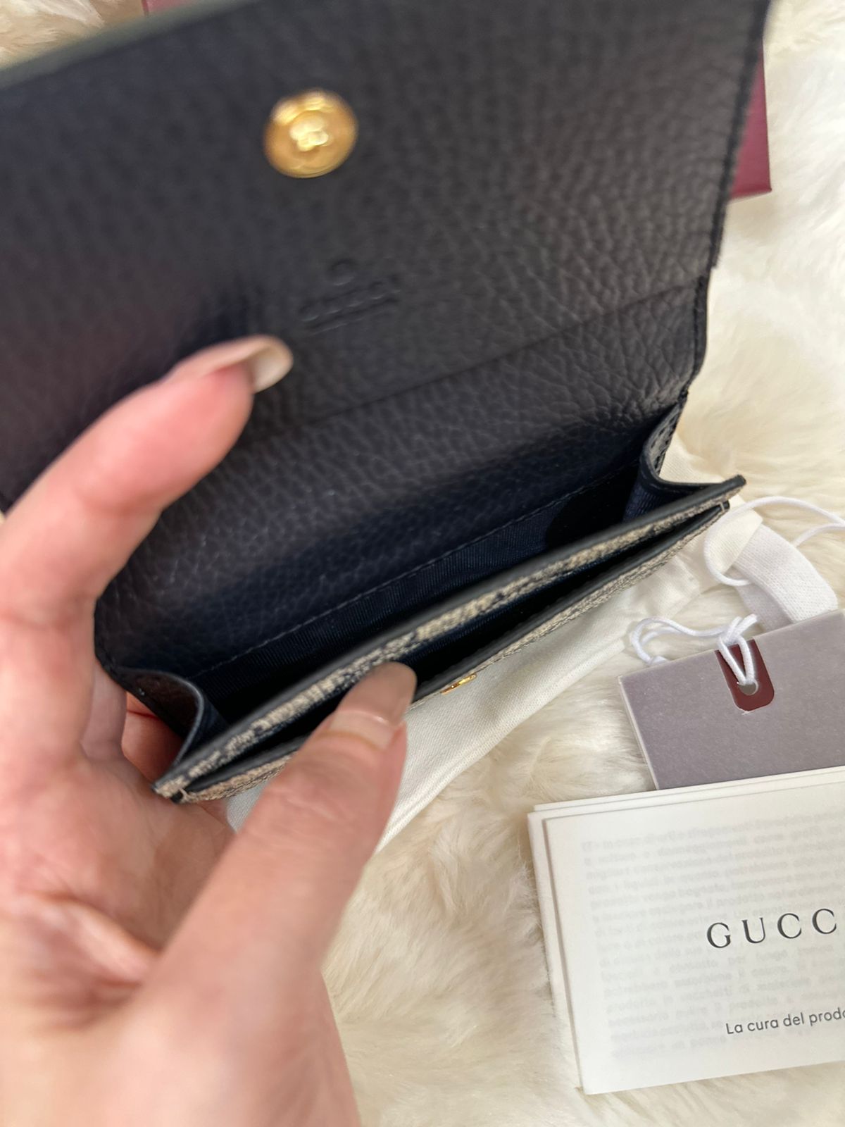 GUCCI GG Marmont Card Case Wallet