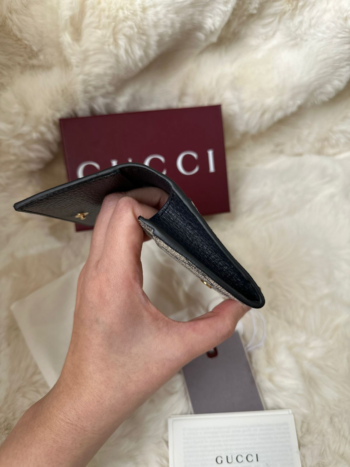 GUCCI GG Marmont Card Case Wallet