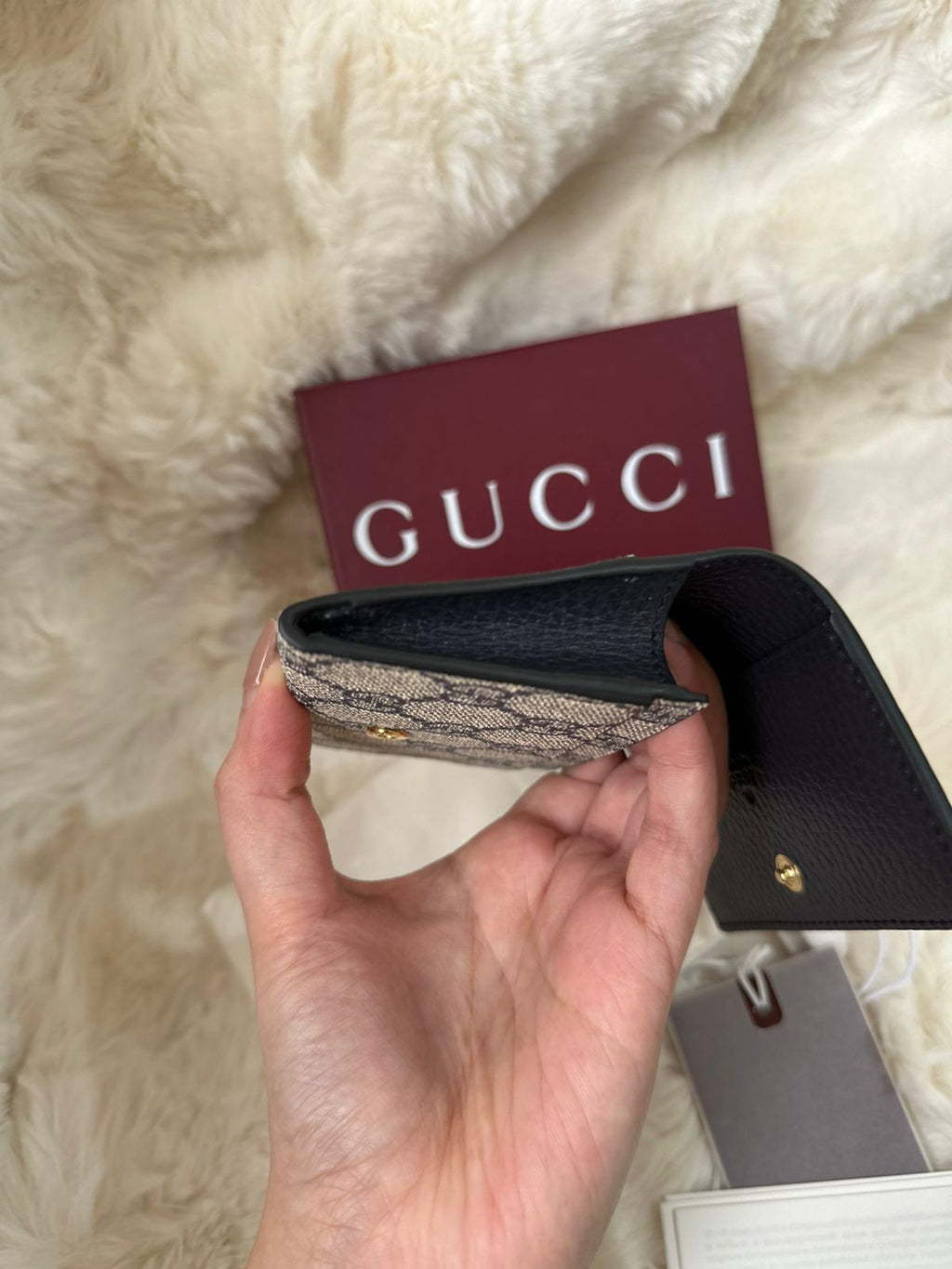 GUCCI GG Marmont Card Case Wallet