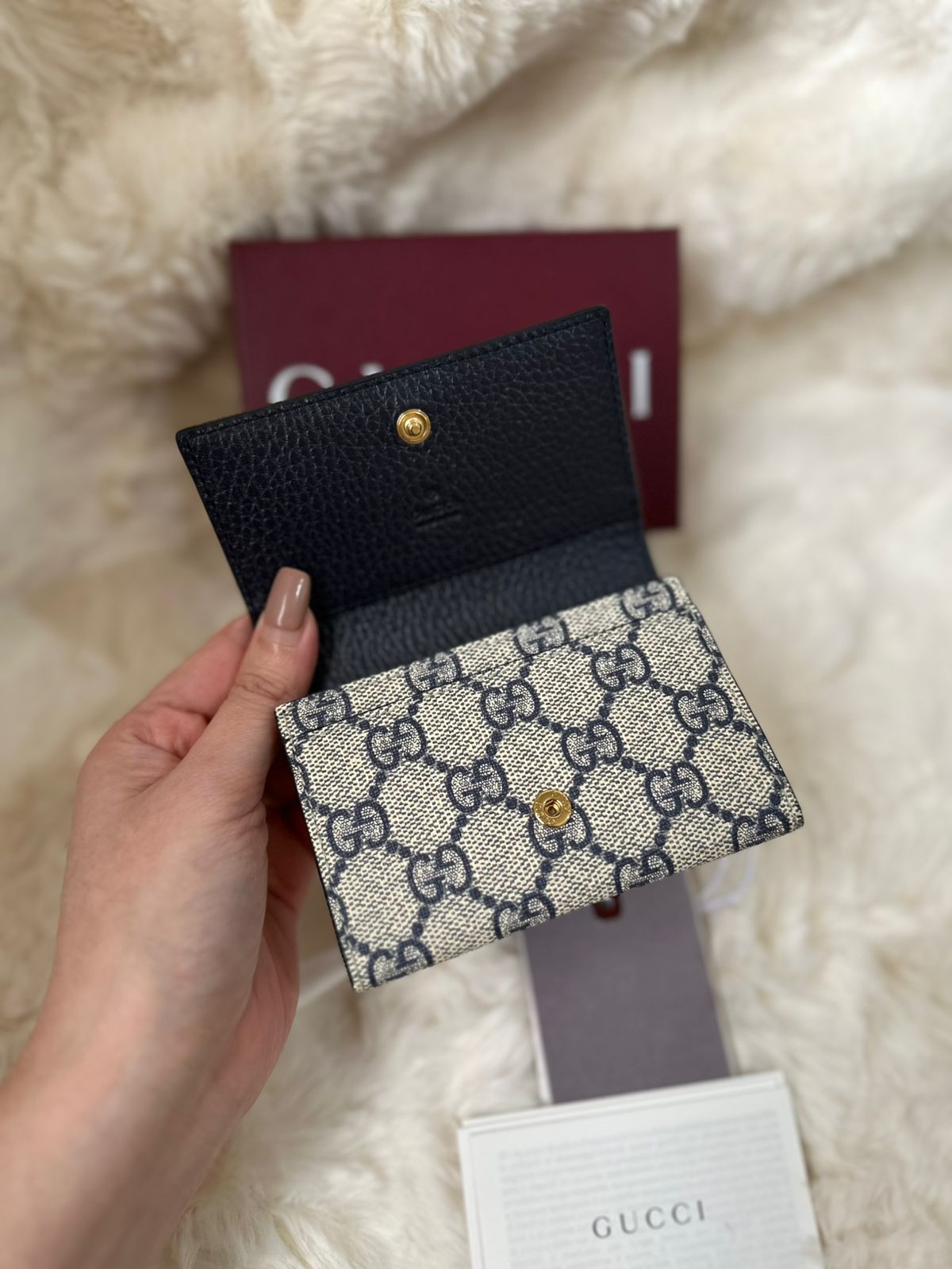 GUCCI GG Marmont Card Case Wallet