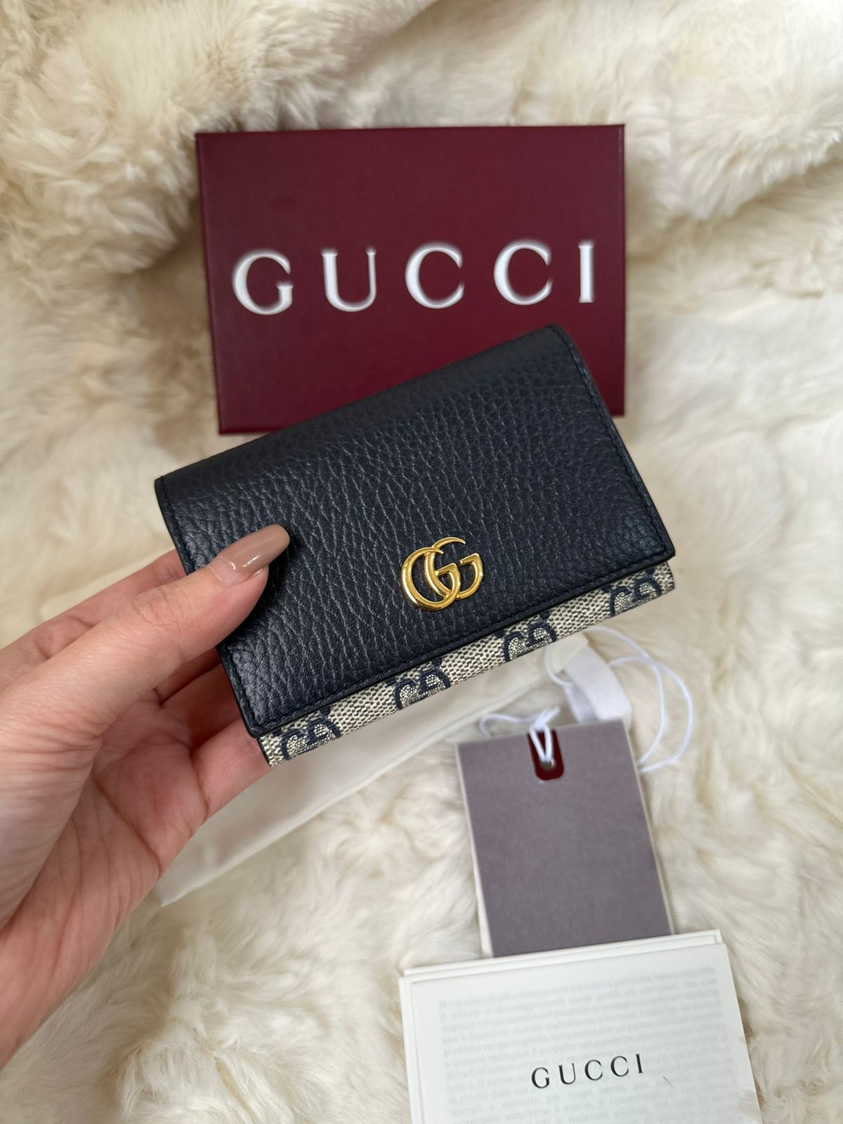 GUCCI GG Marmont Card Case Wallet