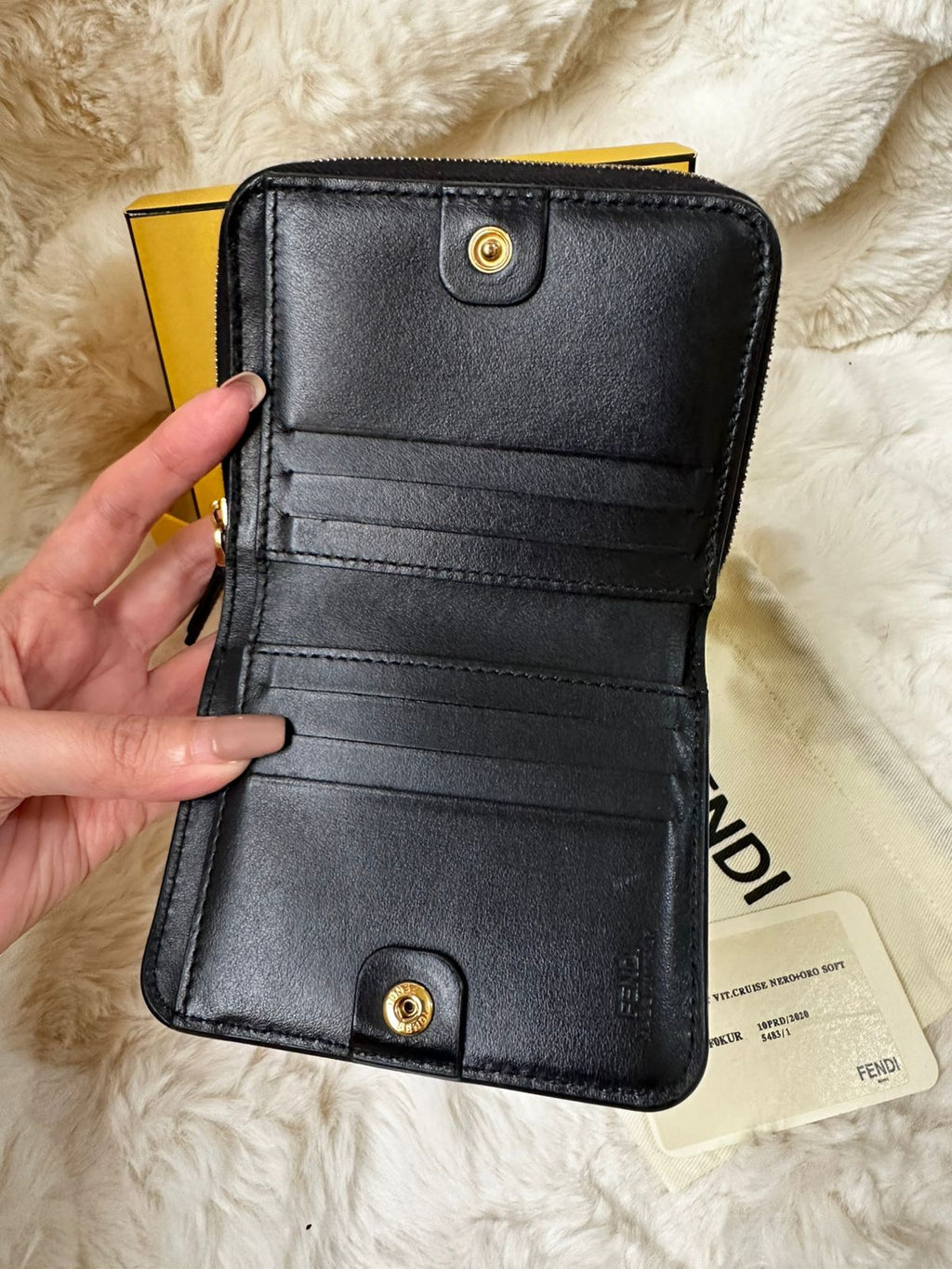 FENDI Roma Bi Fold Wallet