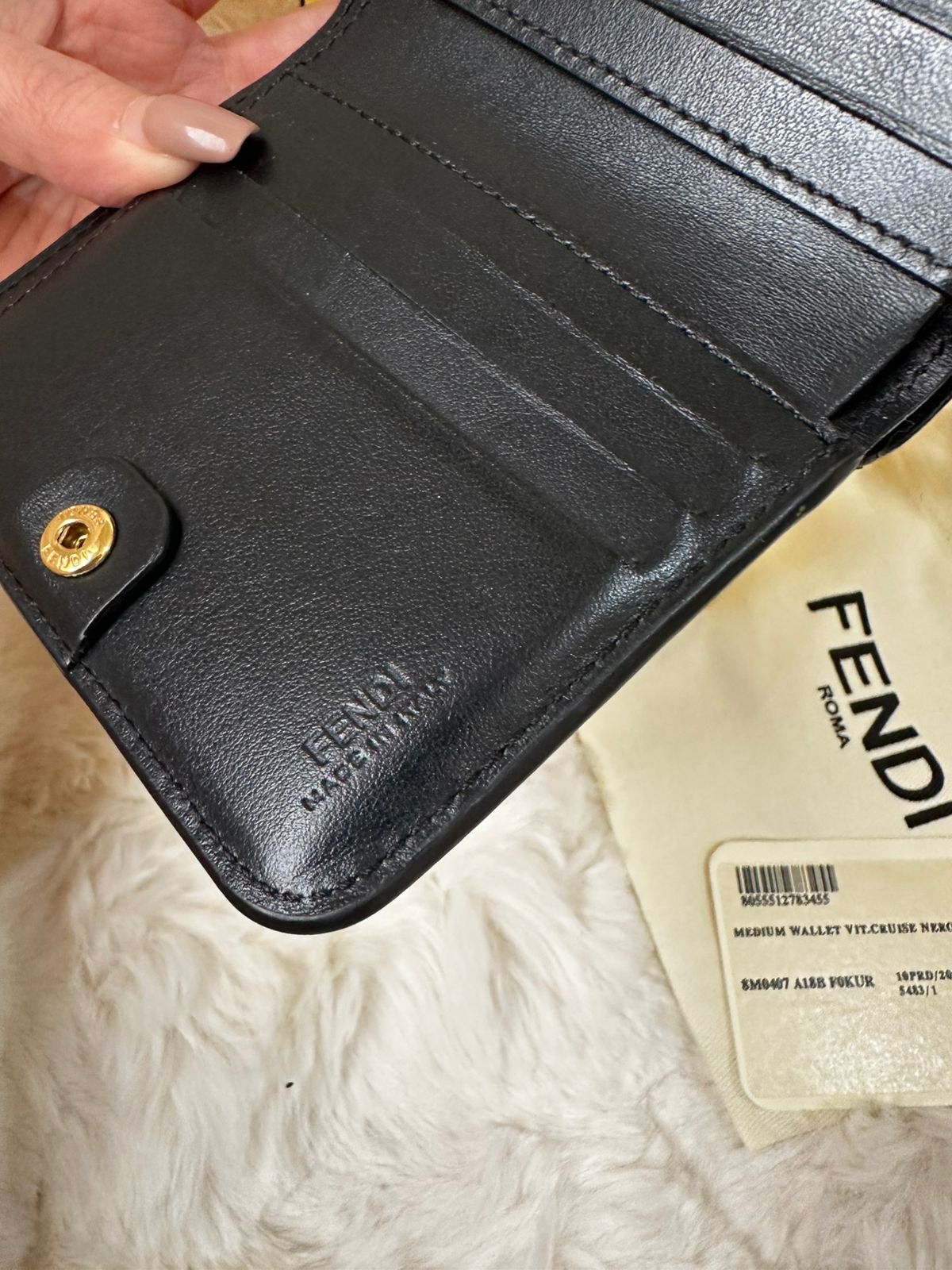 FENDI Roma Bi Fold Wallet