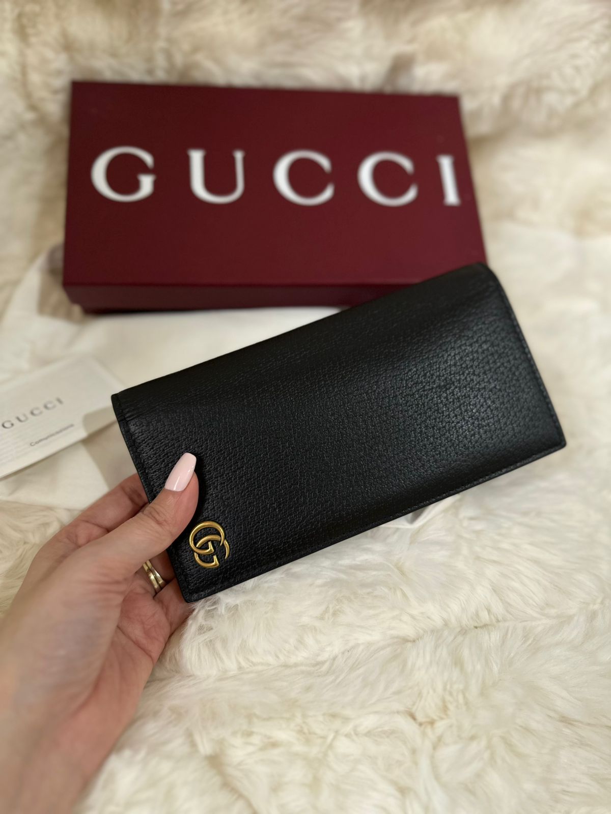 GUCCI GG Marmont Long Wallet