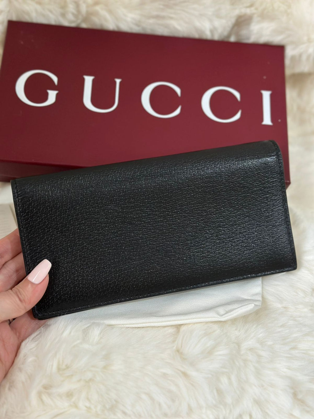 GUCCI GG Marmont Long Wallet