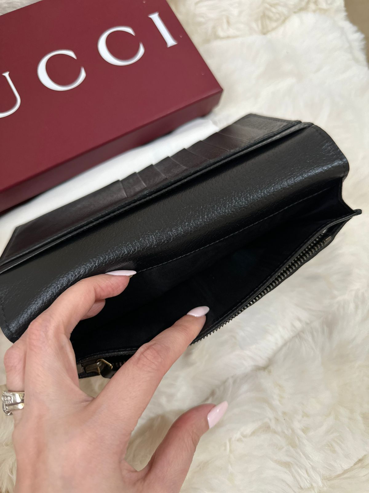 GUCCI GG Marmont Long Wallet