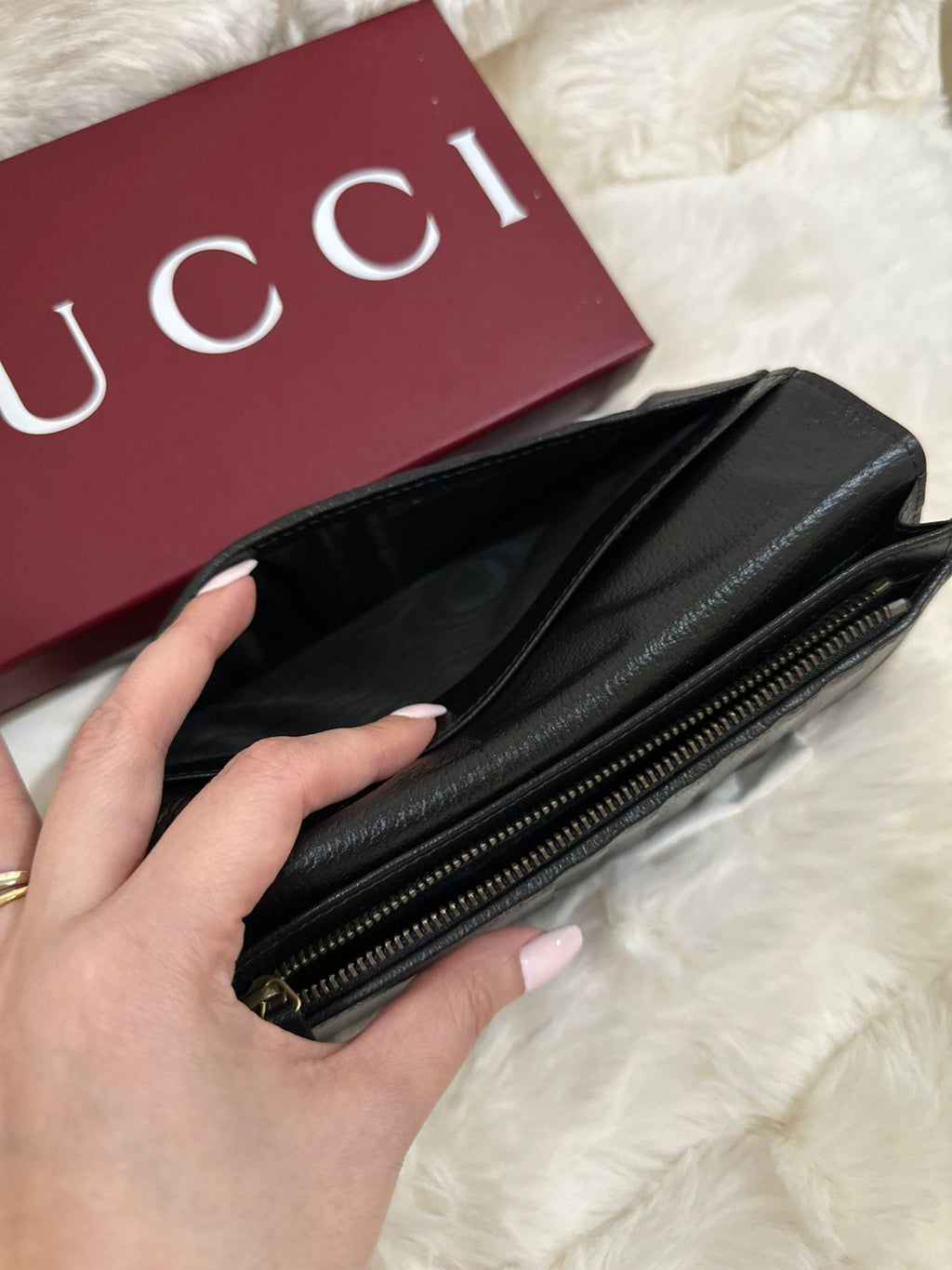 GUCCI GG Marmont Long Wallet