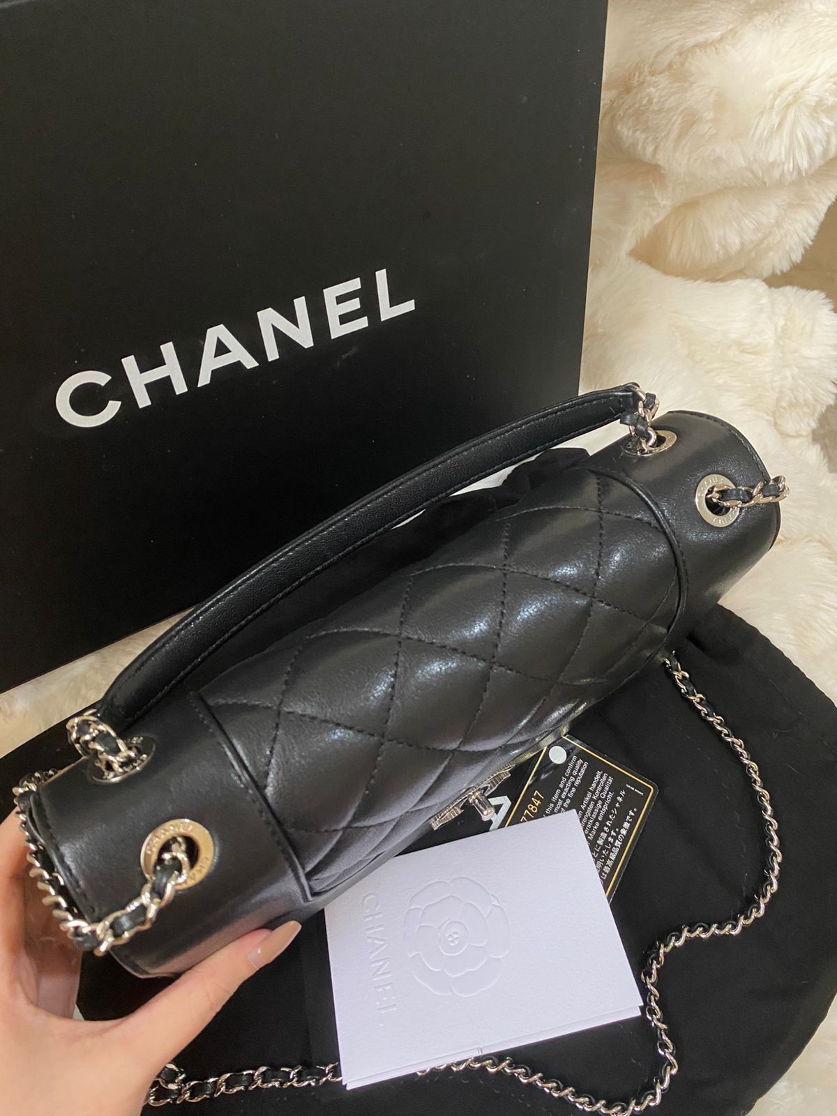 CHANEL Mademoiselle Vintage Double Flab Bag