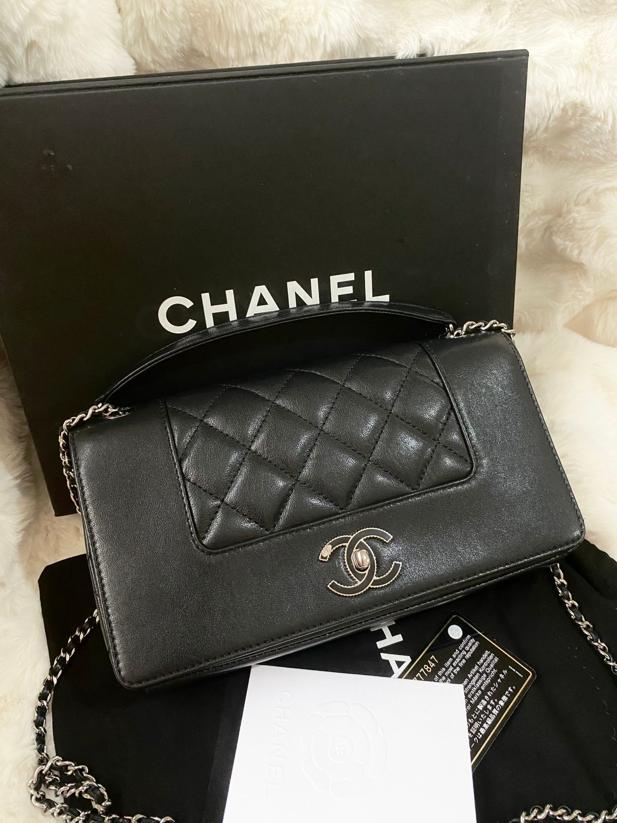 CHANEL Mademoiselle Vintage Double Flab Bag