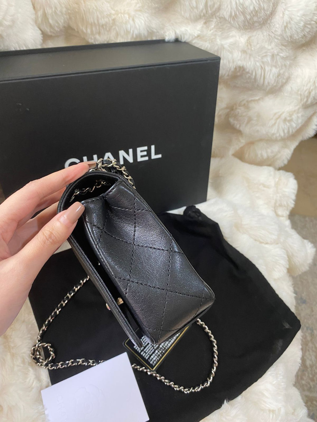 CHANEL Mademoiselle Vintage Double Flab Bag