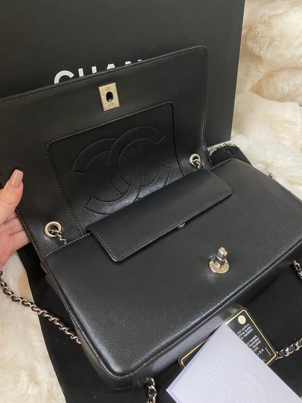 CHANEL Mademoiselle Vintage Double Flab Bag