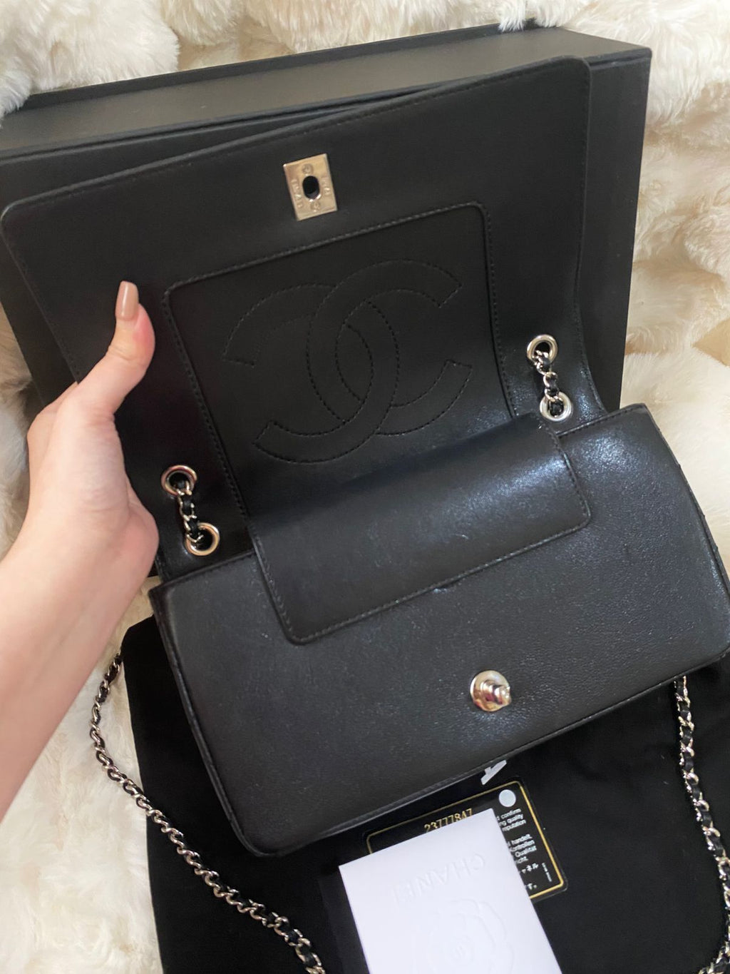 CHANEL Mademoiselle Vintage Double Flab Bag