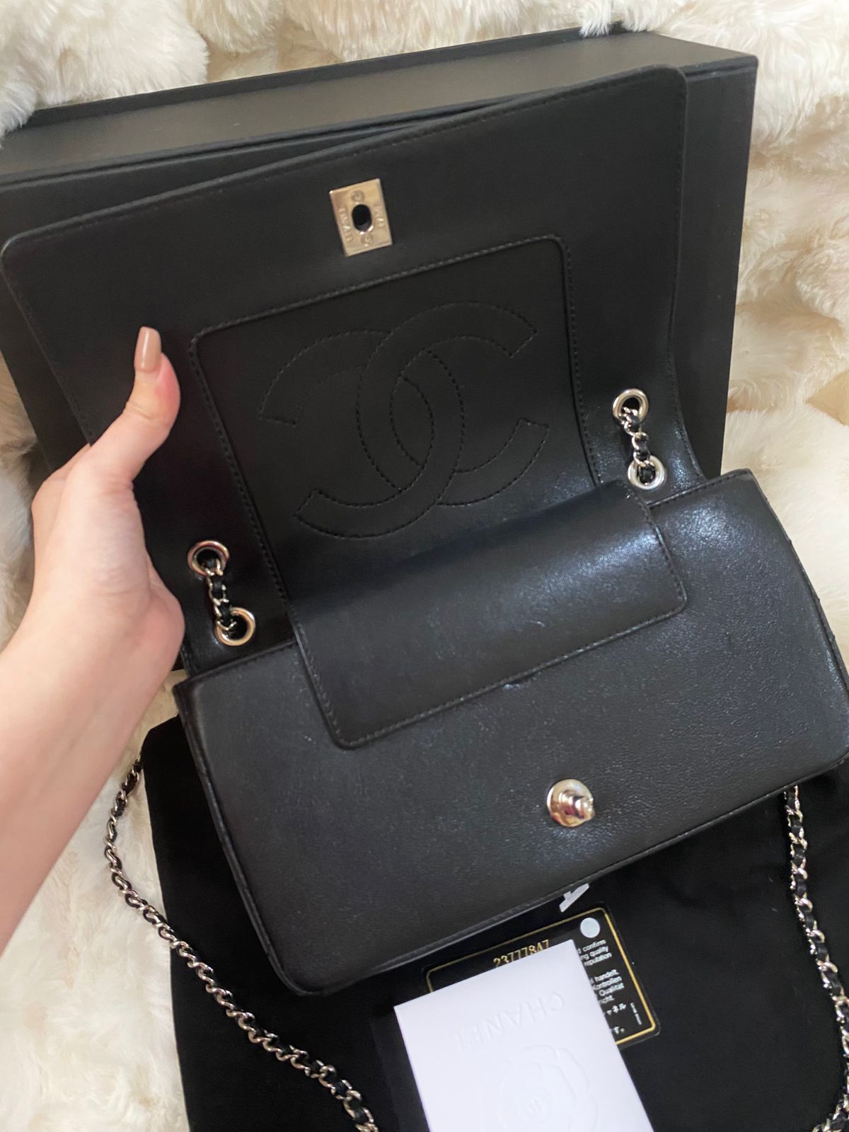 CHANEL Mademoiselle Vintage Double Flab Bag
