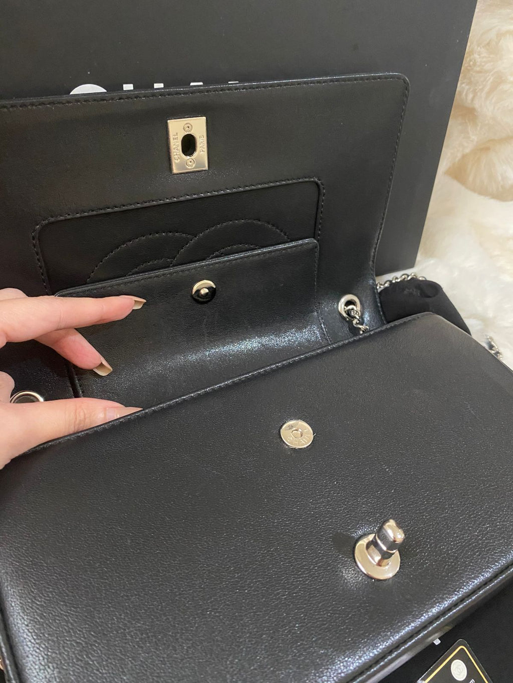 CHANEL Mademoiselle Vintage Double Flab Bag