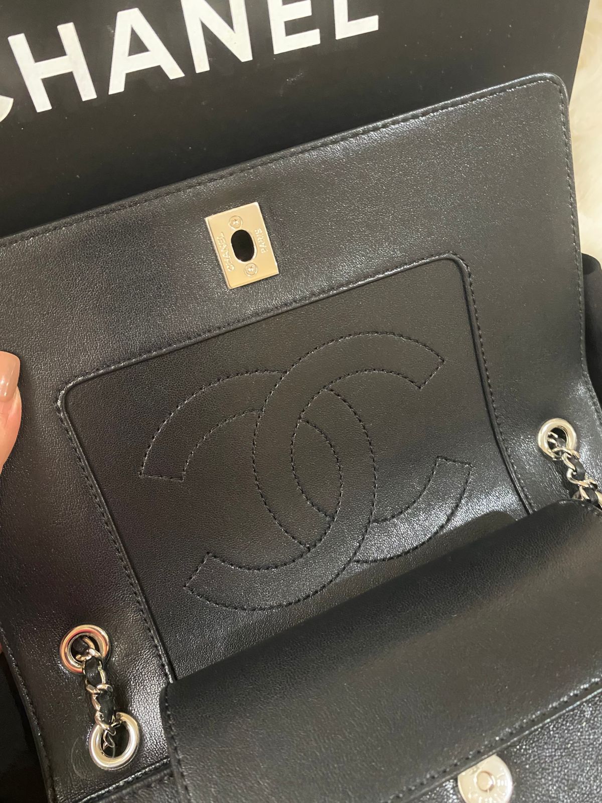 CHANEL Mademoiselle Vintage Double Flab Bag