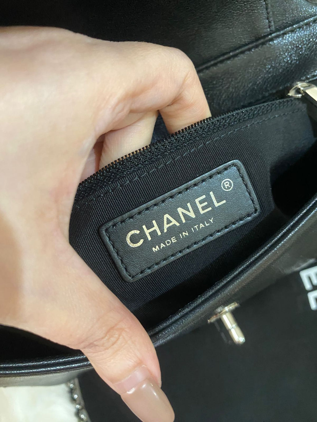 CHANEL Mademoiselle Vintage Double Flab Bag