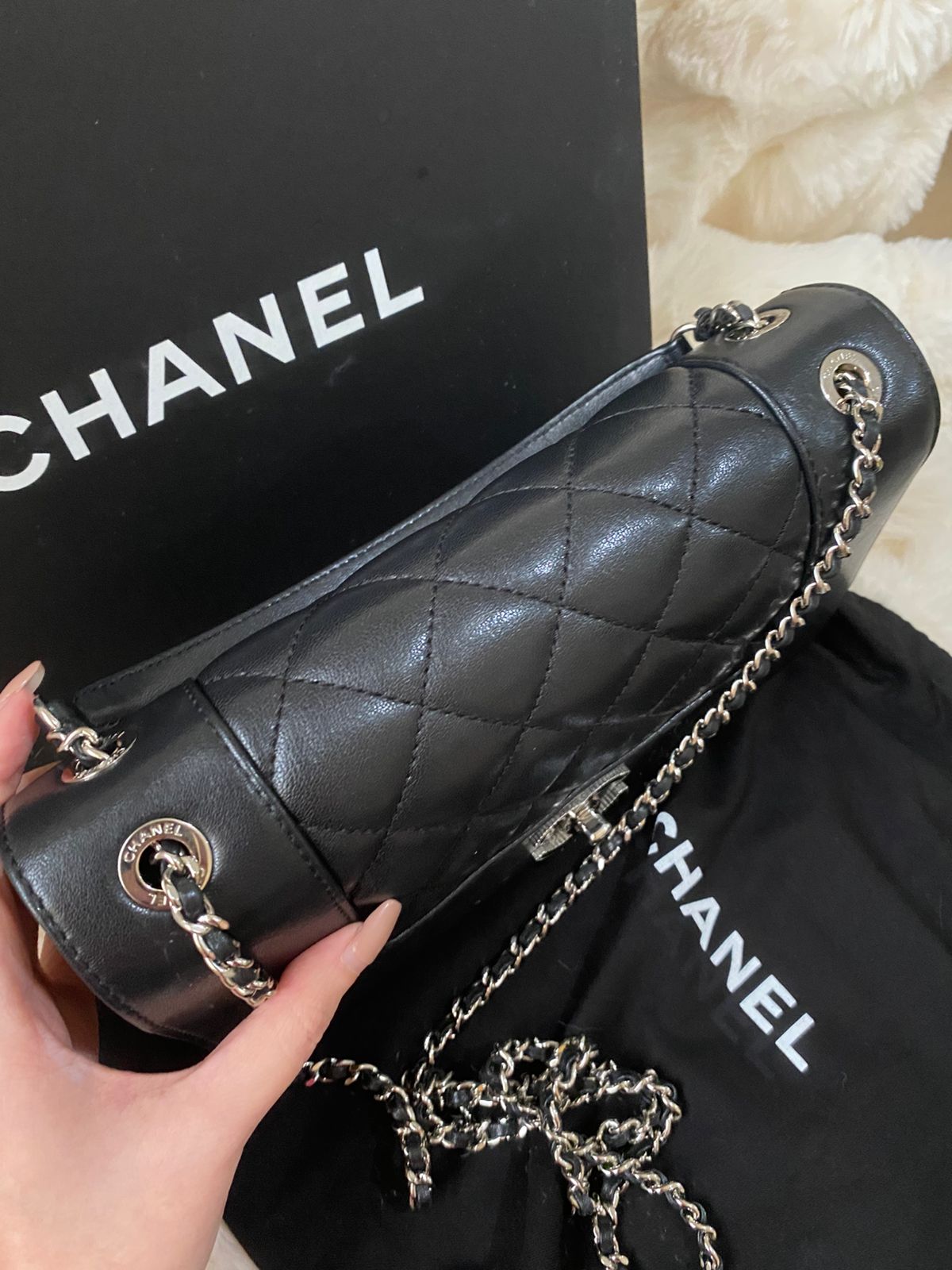 CHANEL Mademoiselle Vintage Double Flab Bag
