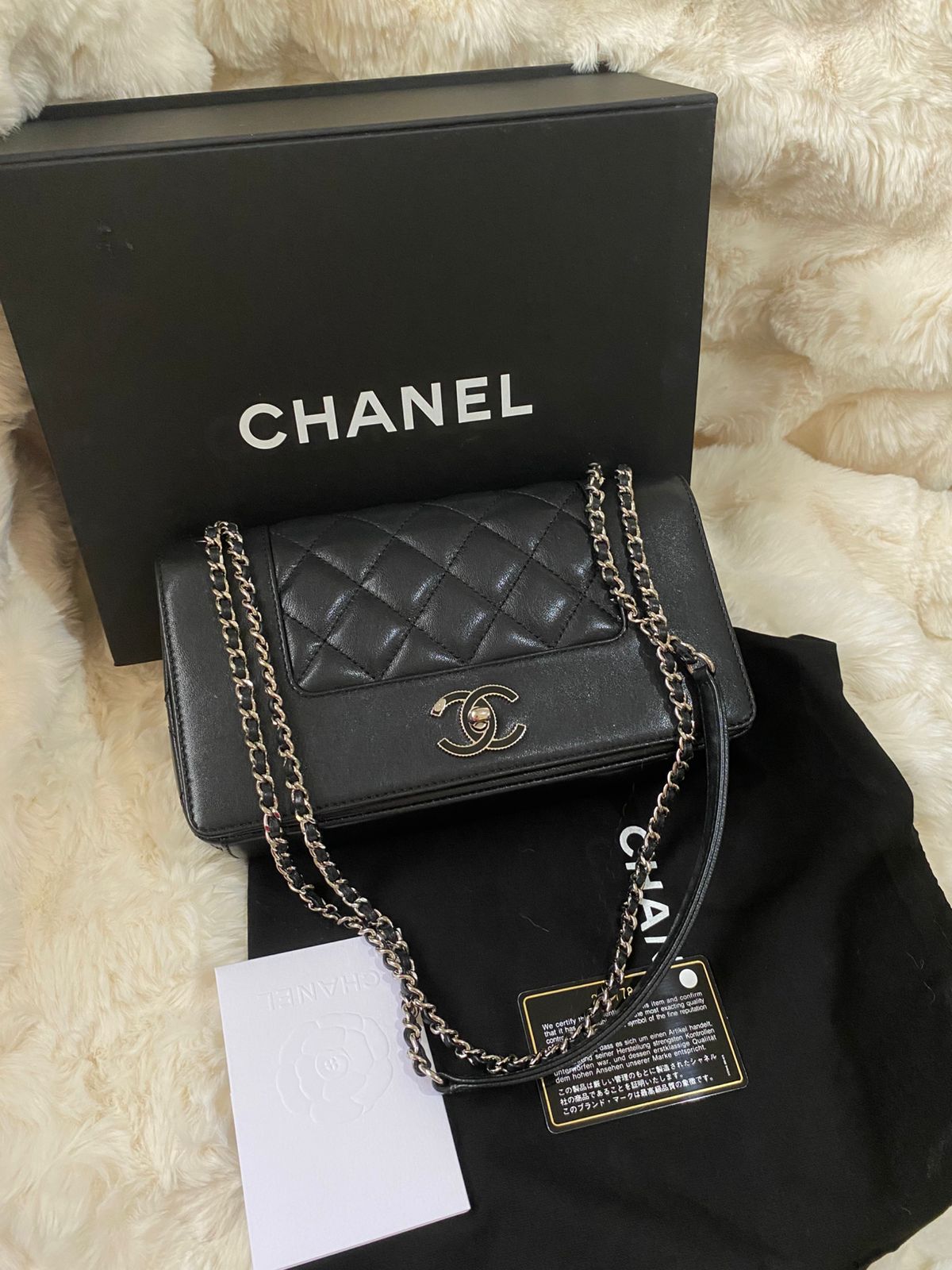 CHANEL Mademoiselle Vintage Double Flab Bag
