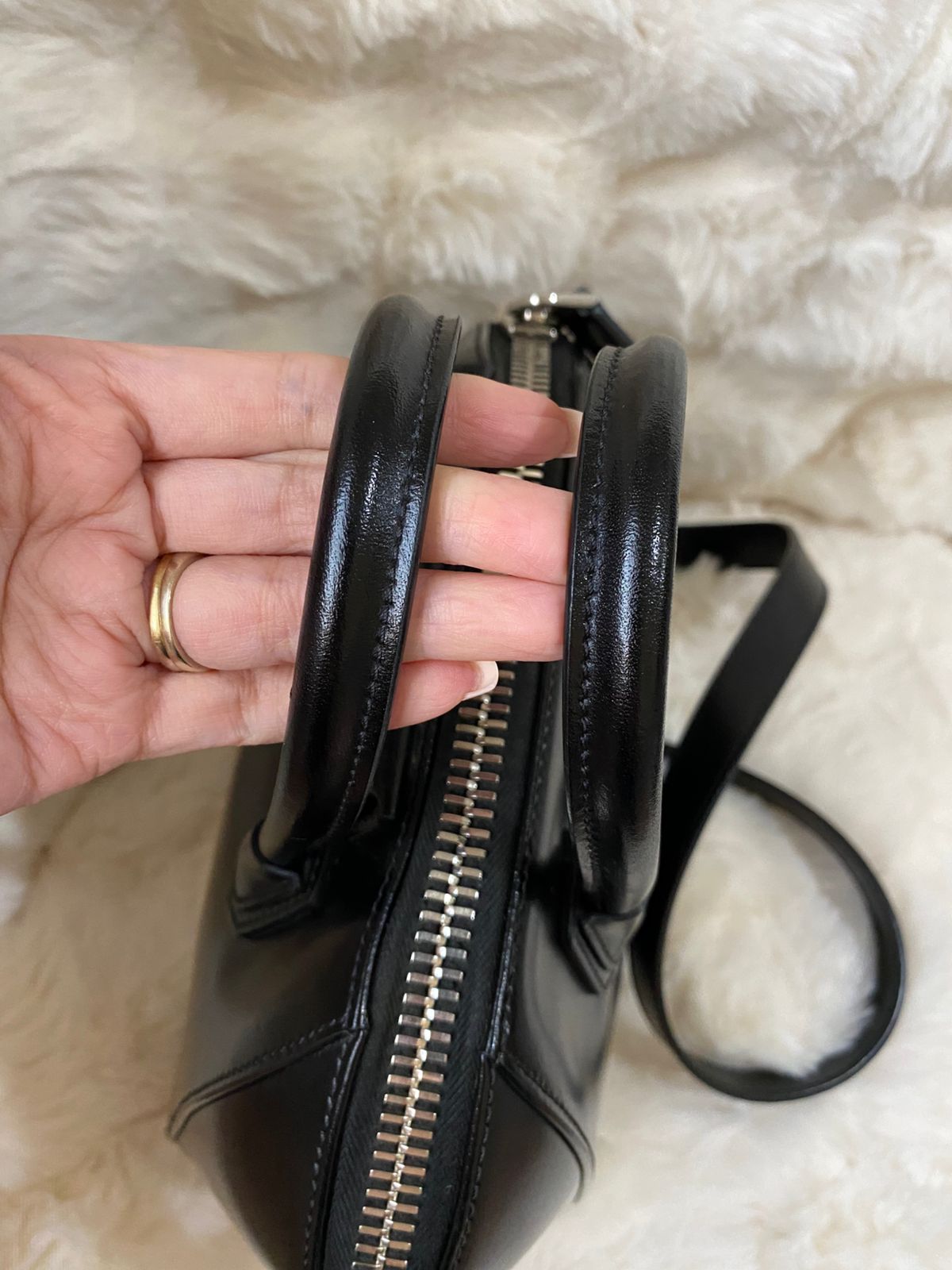 GIVENCHY Antigona Calf Skin Mini Top Handle Bag