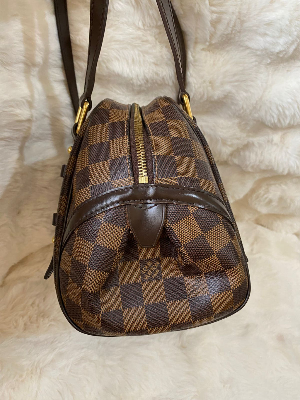 Louis Vuitton Rivington PM Damier Ebene Shoulder Bag