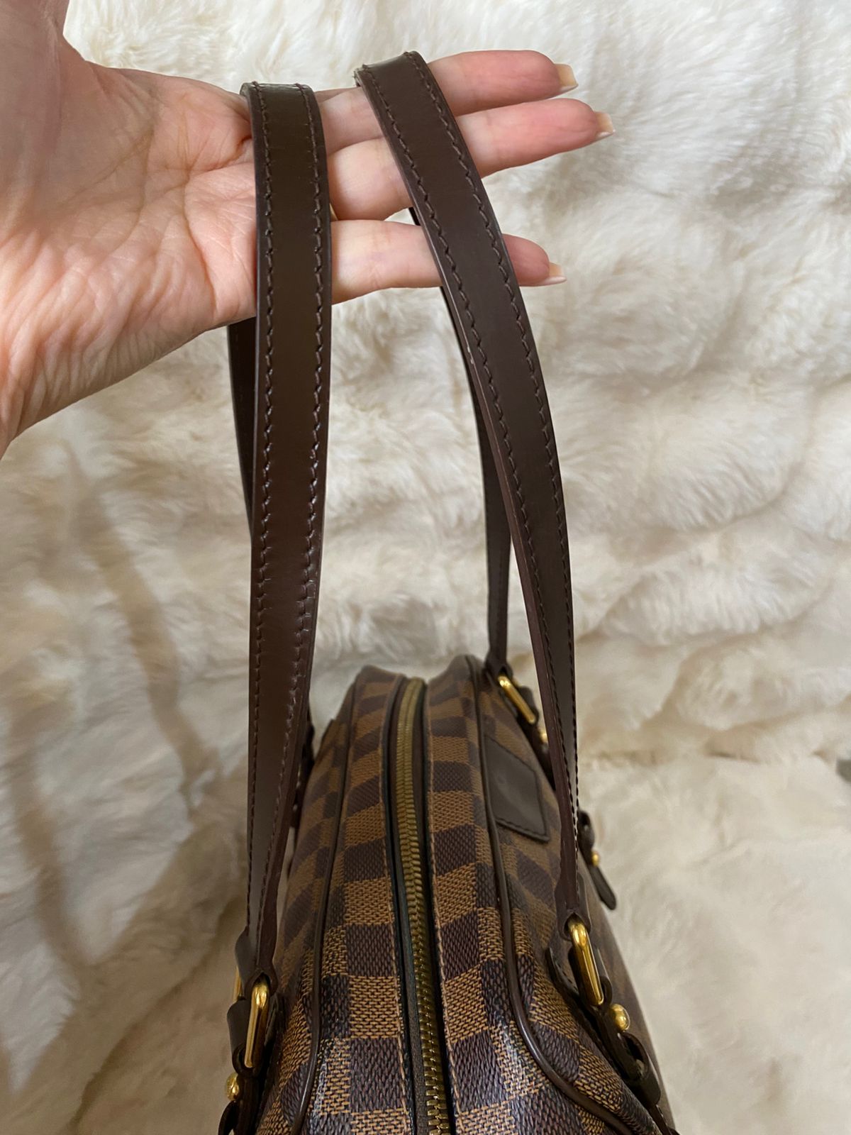 Louis Vuitton Rivington PM Damier Ebene Shoulder Bag