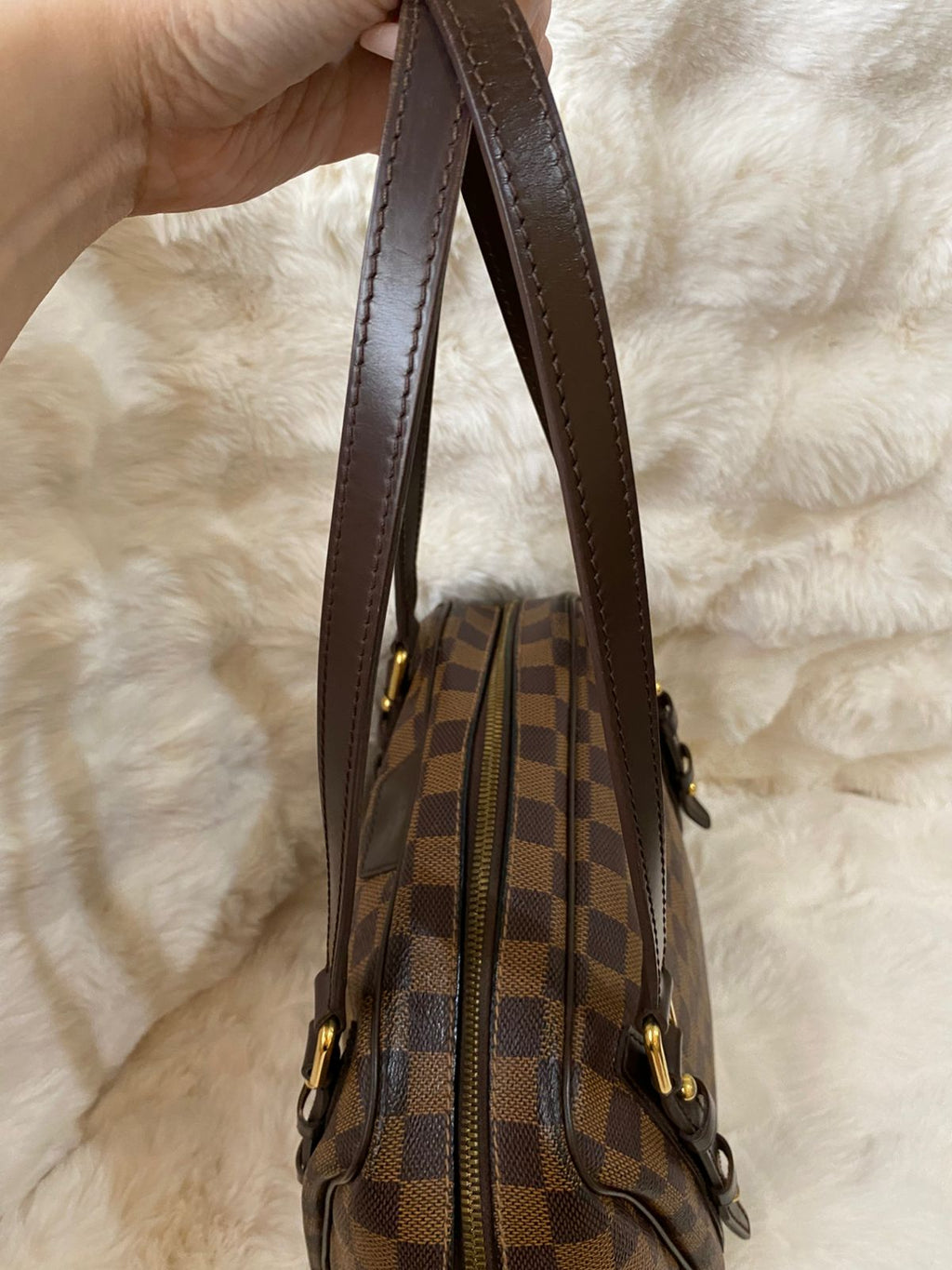 Louis Vuitton Rivington PM Damier Ebene Shoulder Bag