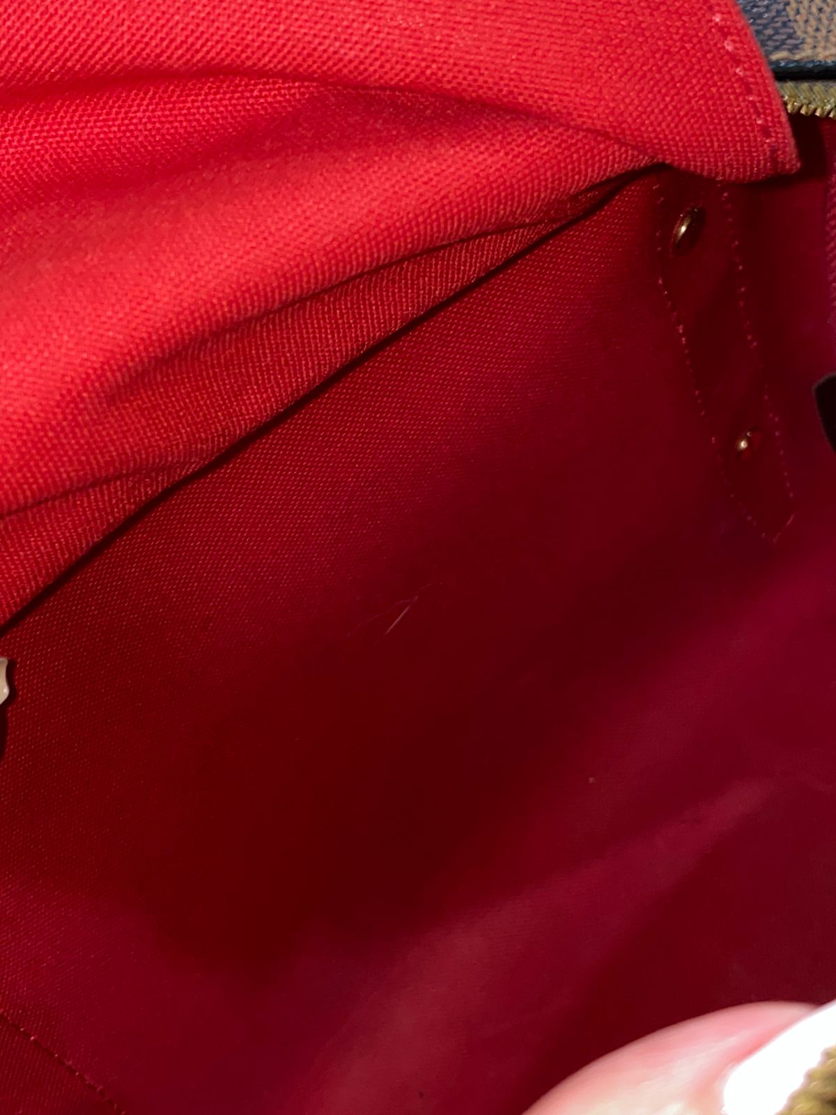 Louis Vuitton Rivington PM Damier Ebene Shoulder Bag