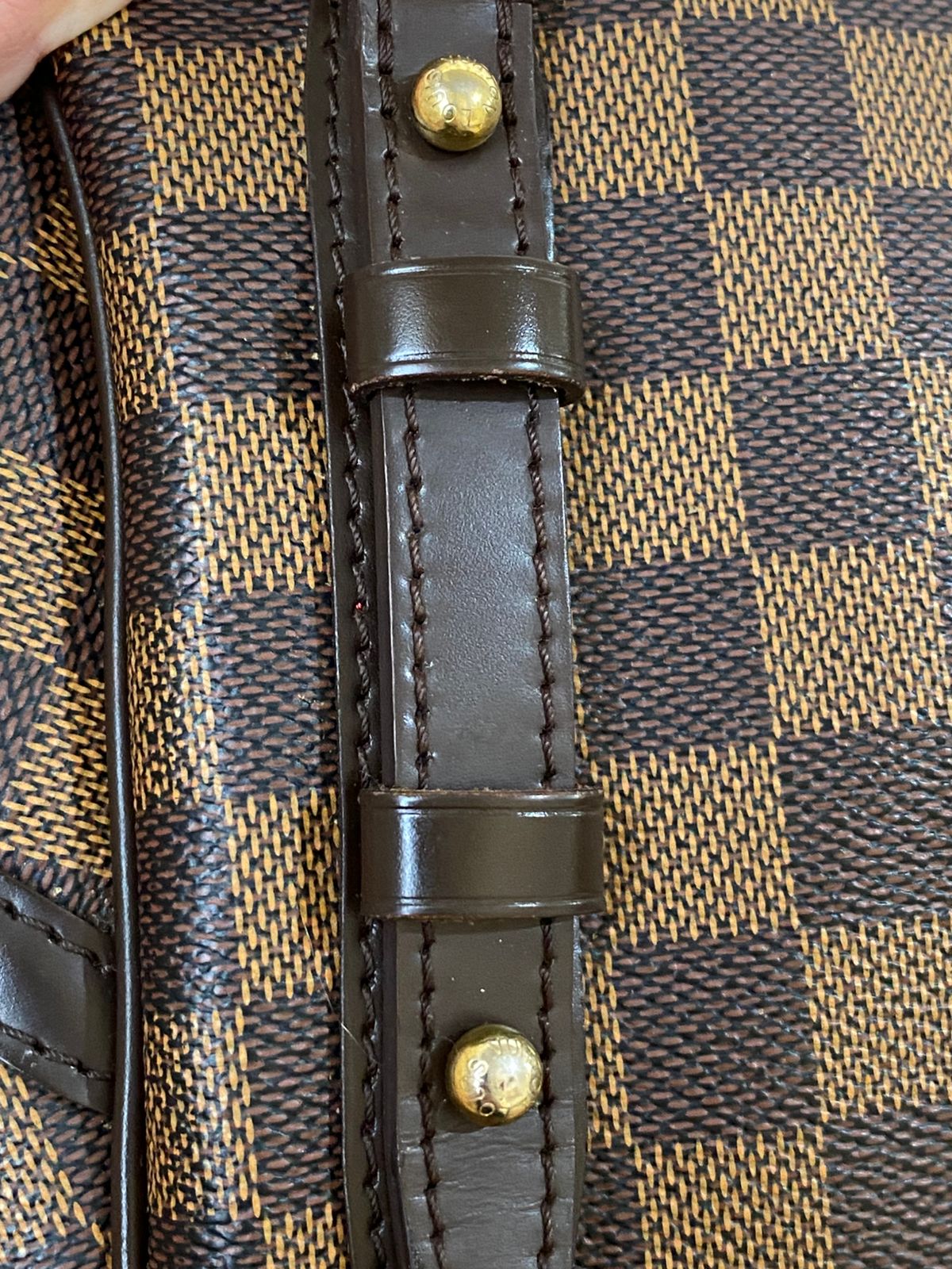 Louis Vuitton Rivington PM Damier Ebene Shoulder Bag