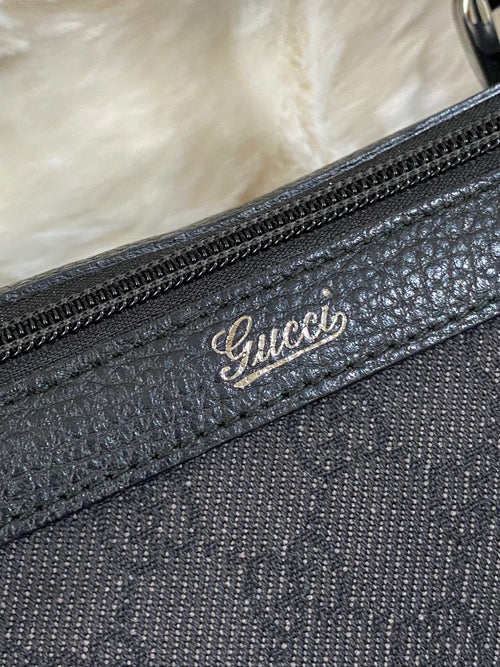 GUCCI GG Canvas Tote Shoulder Bag