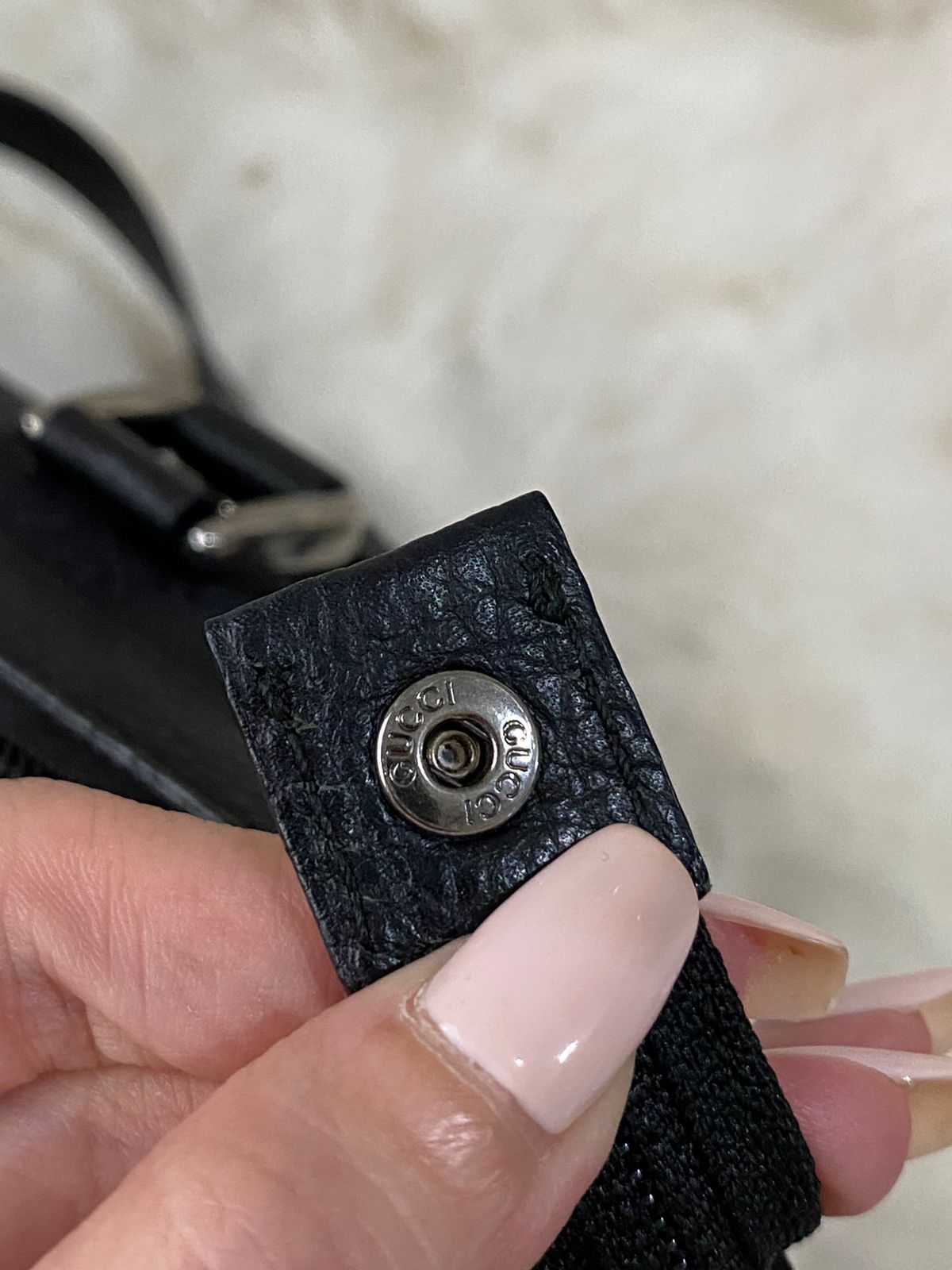 GUCCI GG Canvas Tote Shoulder Bag