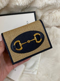 GUCCI Horsebit 1955 Compact Wallet