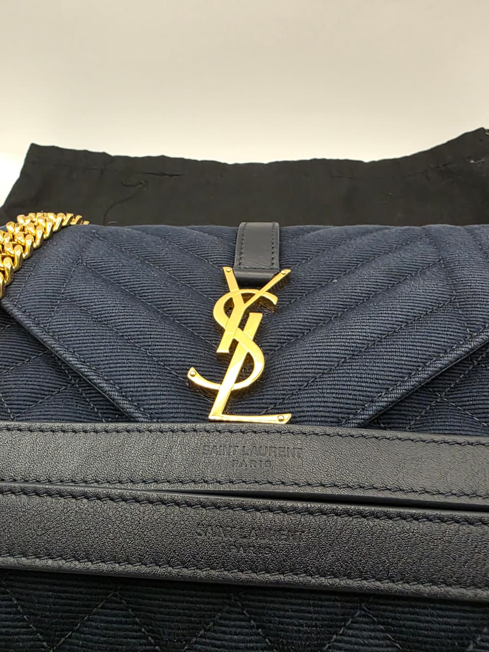YVES SAINT LAURENT HANDBAG CLOTH