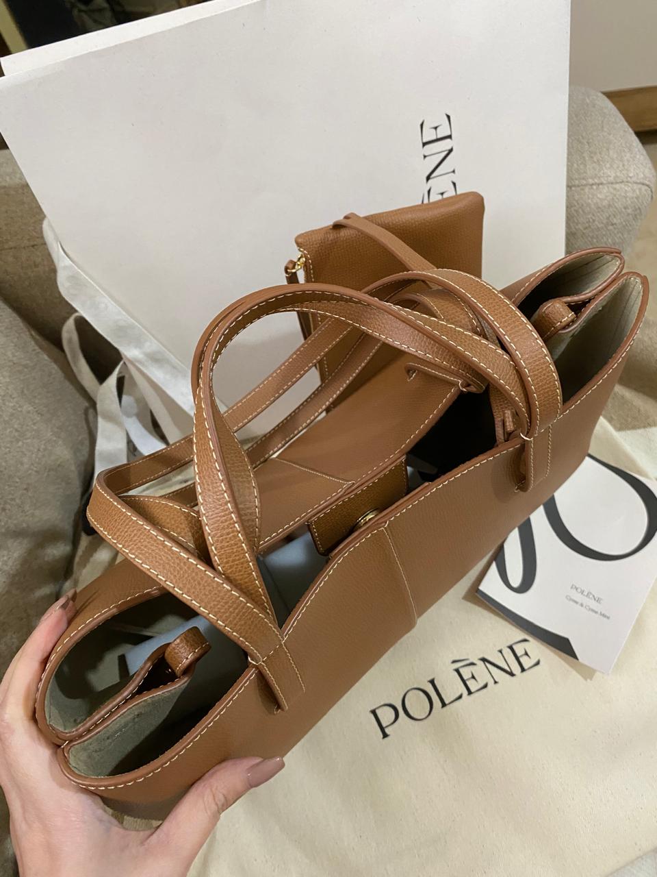 POLENE CYME MINI CAMEL