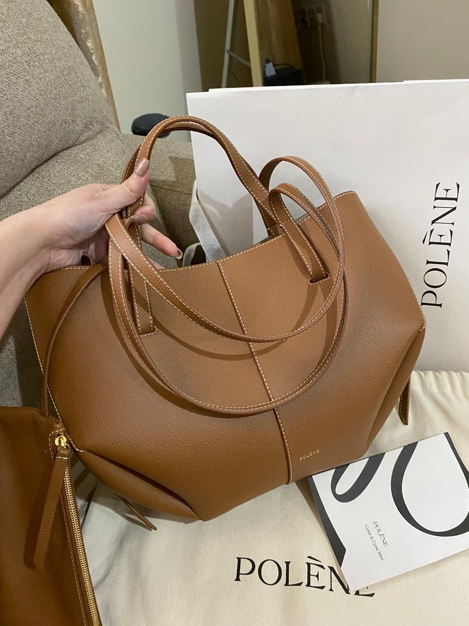 POLENE CYME MINI CAMEL