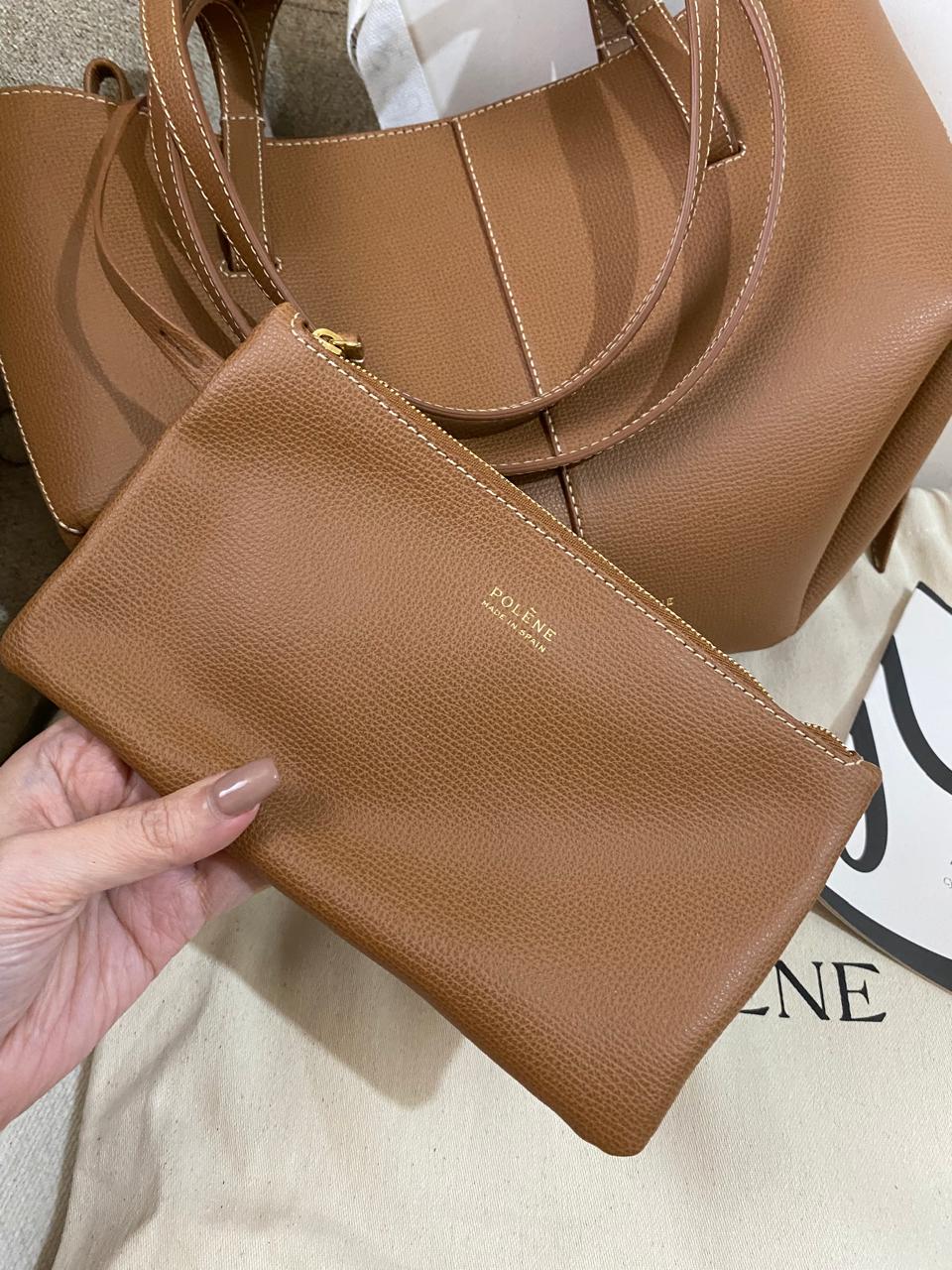 POLENE CYME MINI CAMEL