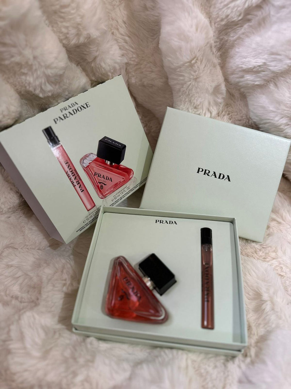 PRADA PARADOX INTENSE GIFT SET 50ml+10ml  Perfume