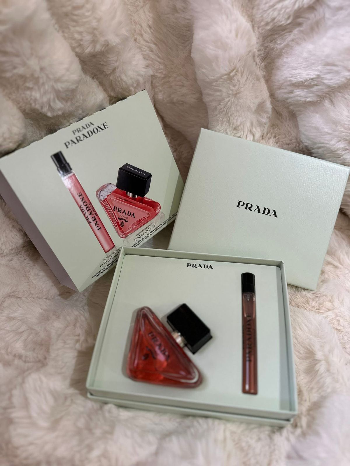 PRADA PARADOX INTENSE GIFT SET 50ml+10ml  Perfume