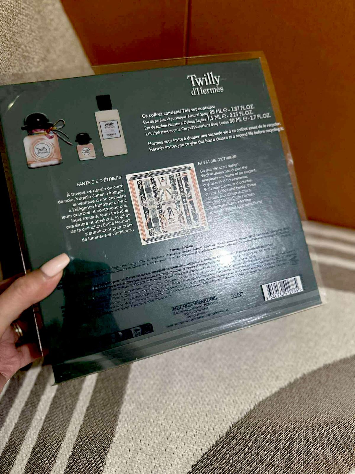 HERMES Twilly d'Hermès Eau de parfum 85ml+7.5ml+80ml Lotion