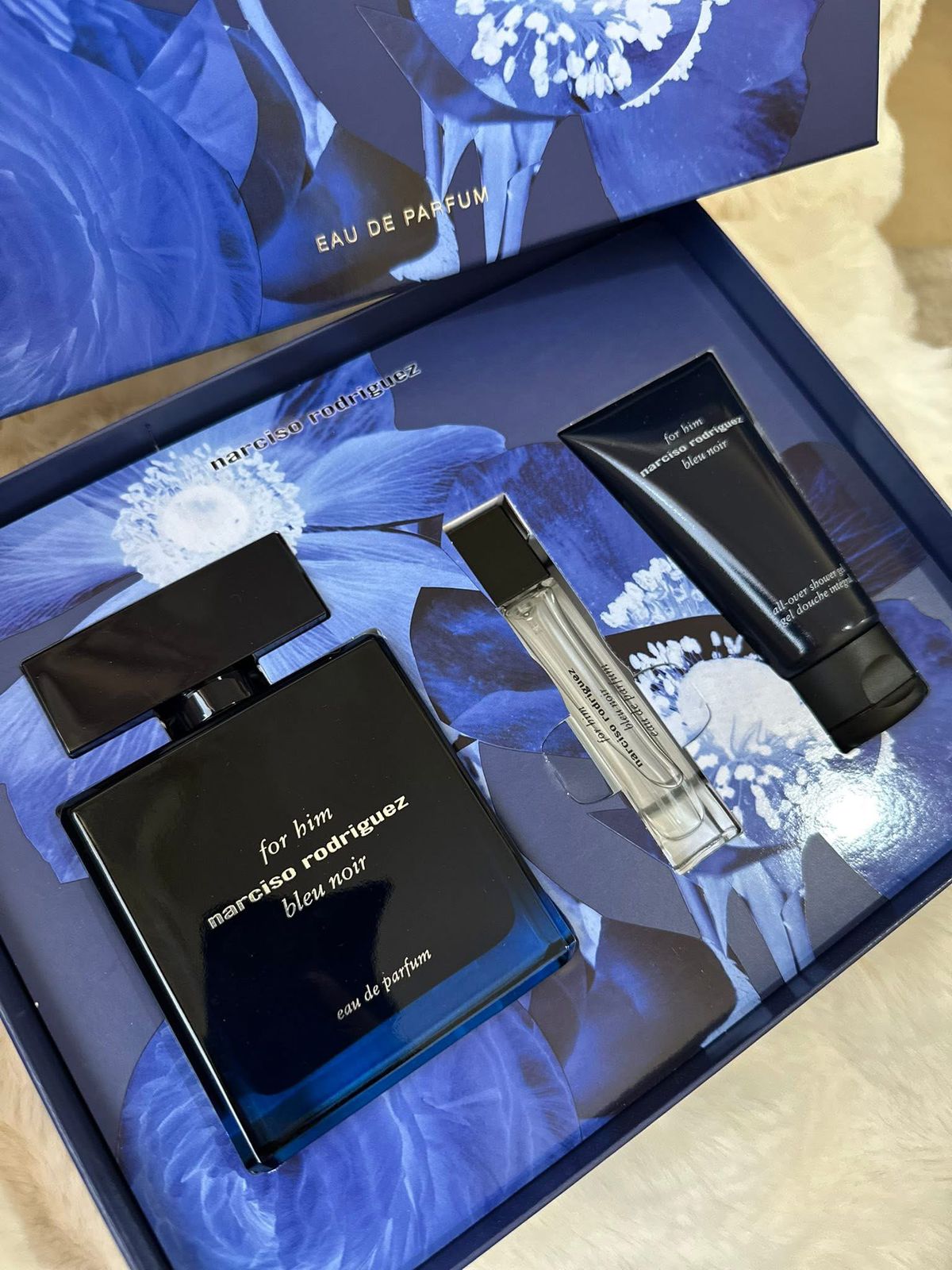 Narciso Rodriguez For Him Bleu Noir Eau de Parfum 100ml Gift Set