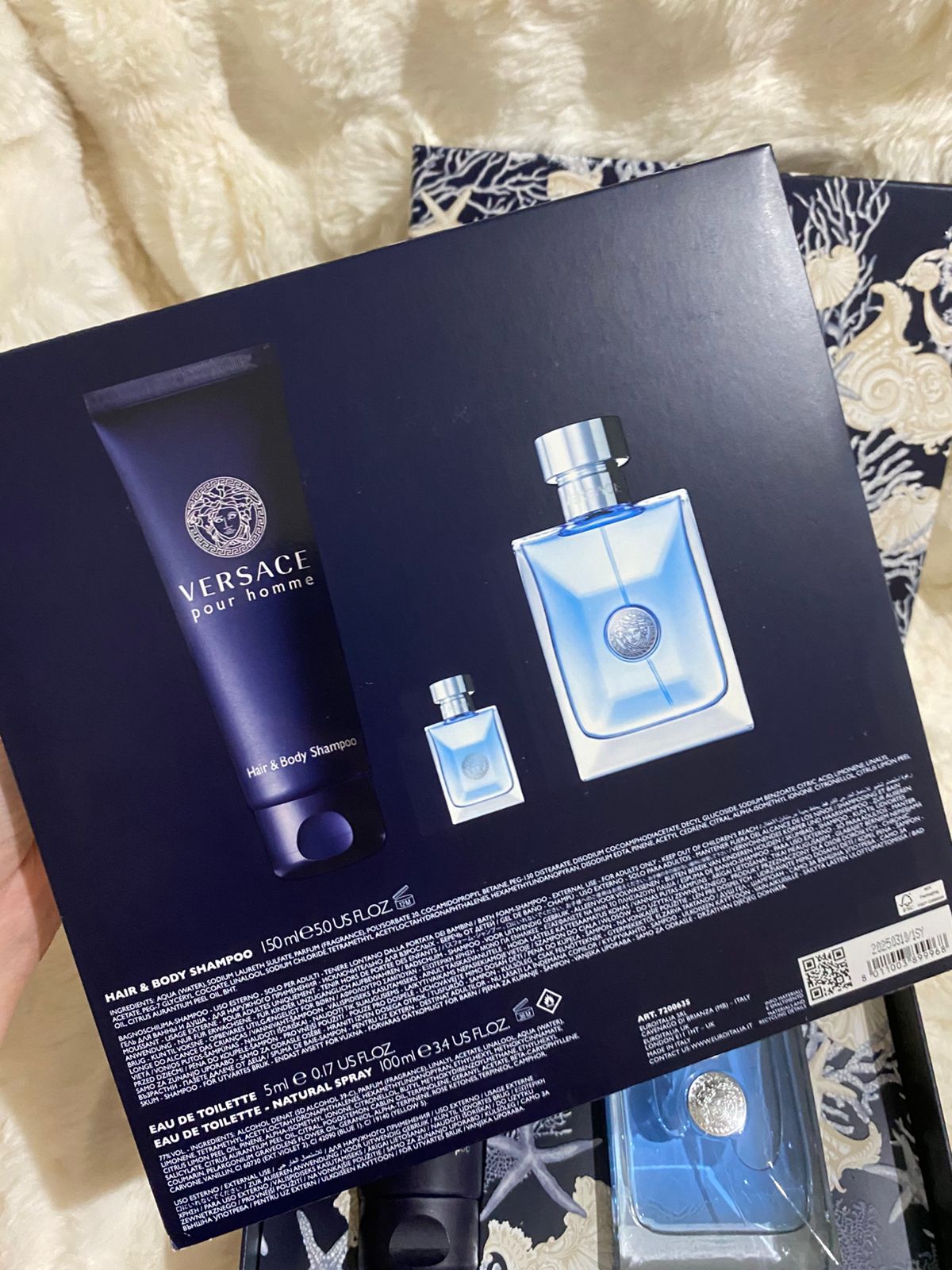 VERSACE Pour Homme for Men 100ml Gift Set