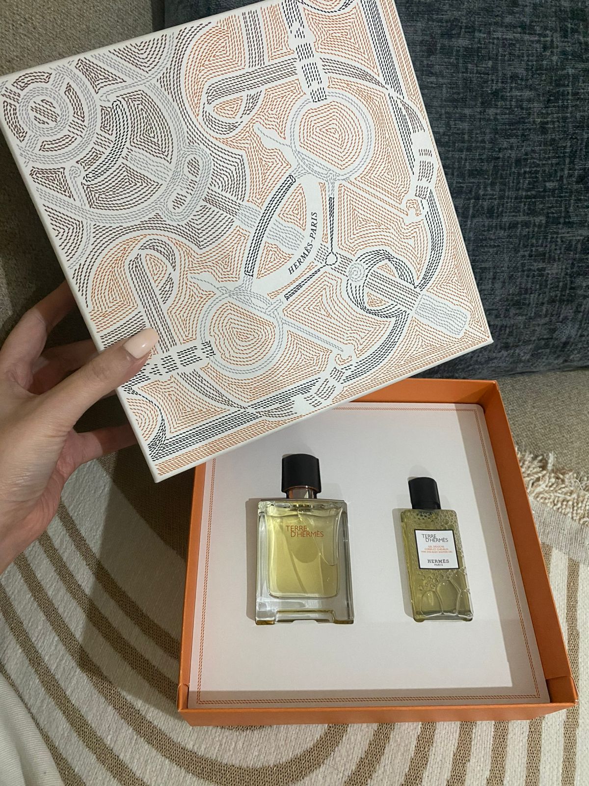 Hermes Terre D'Hermes Gift Set For Men 50ml